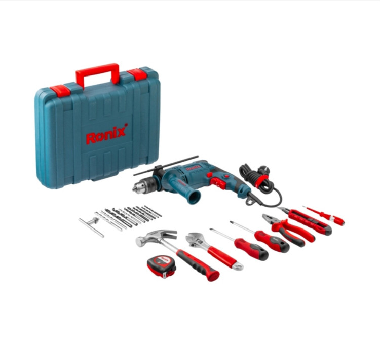 کیت دریل چکشی 21 پارچه رونیکس مدل RS_0001