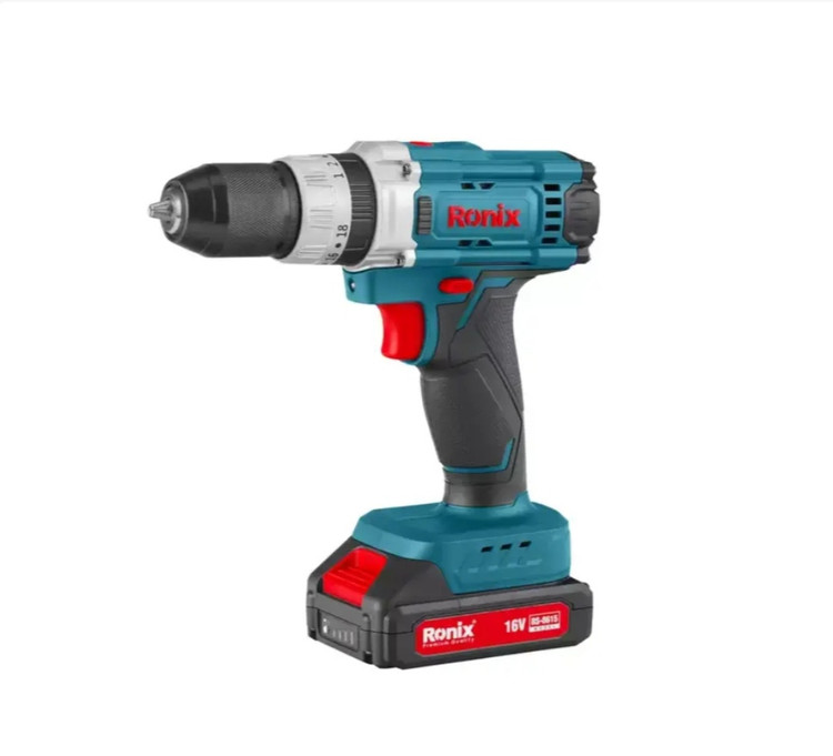 کیت دریل شارژی چکشی16 ولت 33 پارچه رونیکس مدل RS_8615
